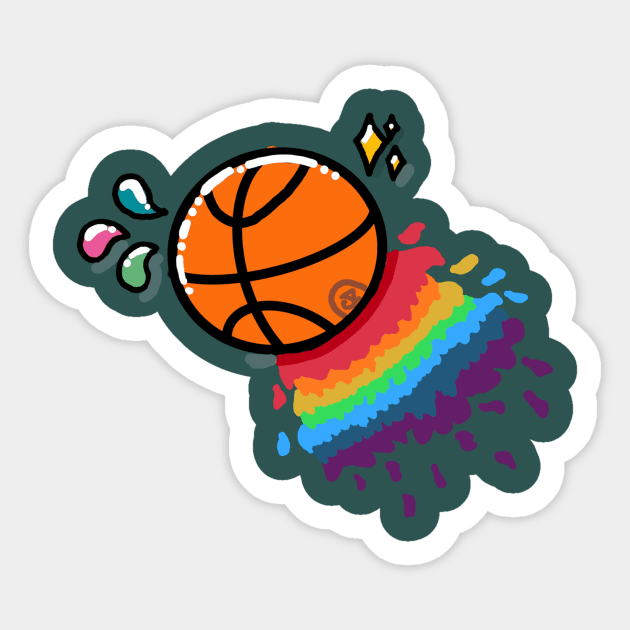 basketball Sticker by squeezer79